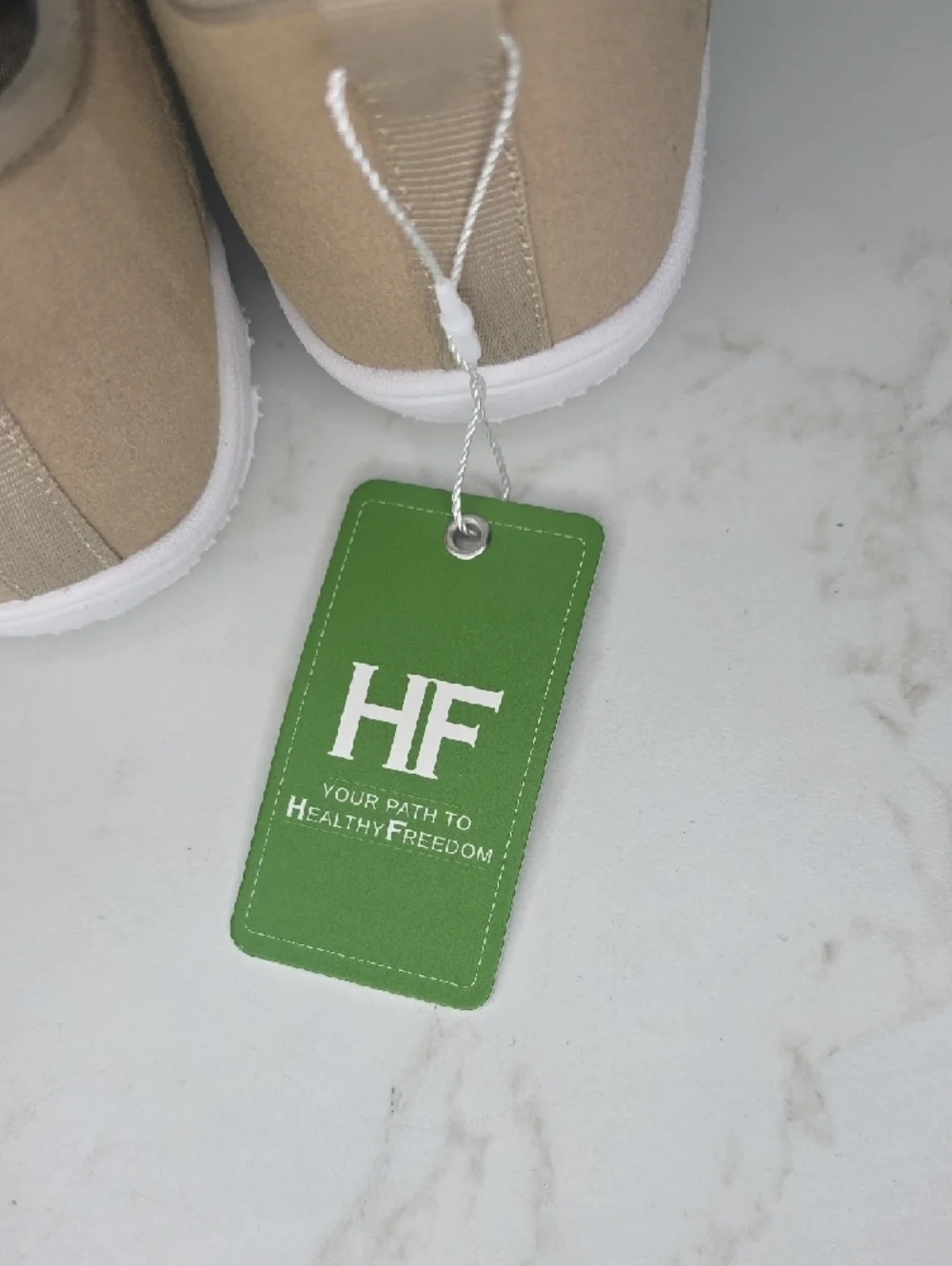 HF Women’s Athletic Sneakers in Beige - Picture 10 of 10